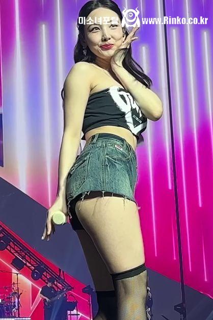 실한 허벅지 트와이스 나연