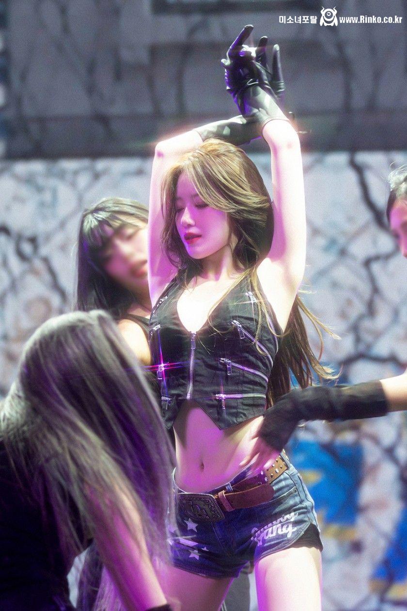 월드투어중 고난이도 안무소화하는 (여자)아이들 슈화