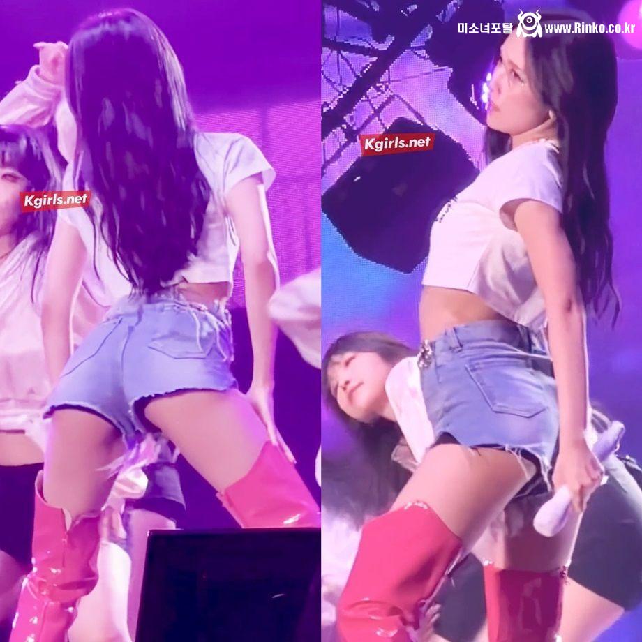 트와이스 미나 트월킹 허리 컨트롤