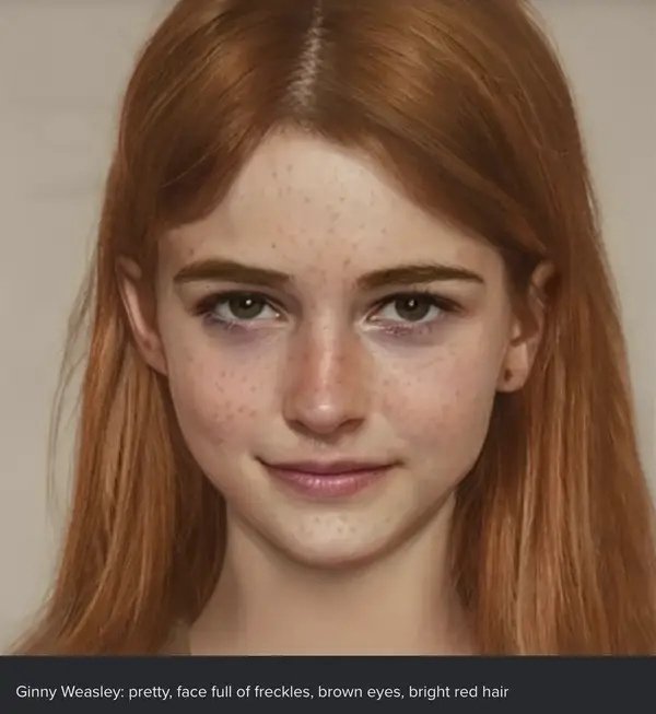 지니 위즐리1.jpg 해리포터 캐릭터들의 외모를 원작에 충실하게 재현해본다면?