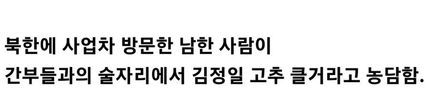 18b3d5fc914564a4c.jpg 북한에 사업차 방문했는데 김정일 고추로 섹드립친 사람.JPG