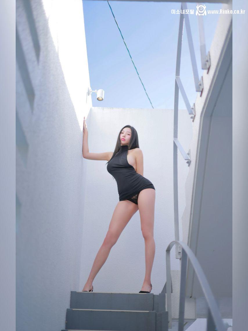 동그란 늘씬 각선미