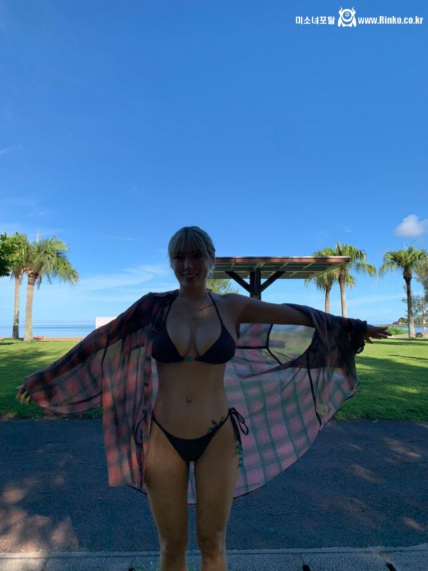 자연 H컵 지삼 비키니 핫바디 몸매