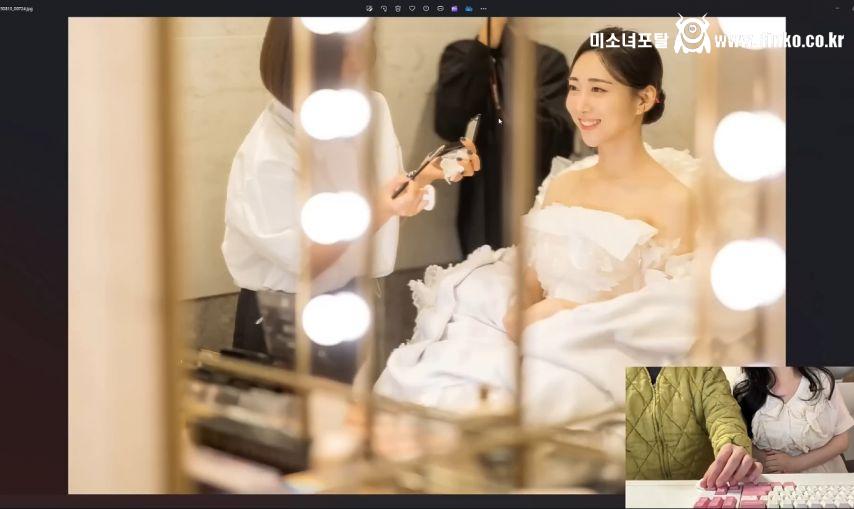 개그 유튜버 하뉴 웨딩사진 공개