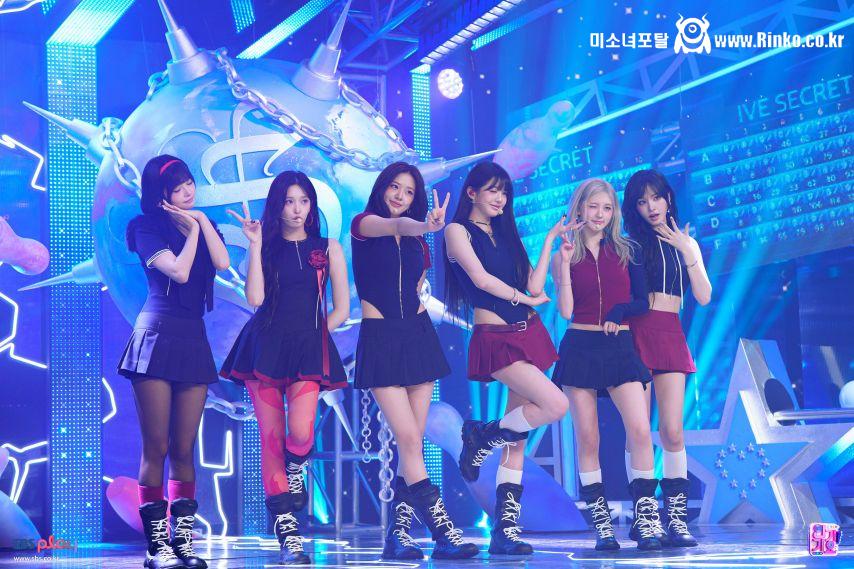 아이브 인기가요 현장포토