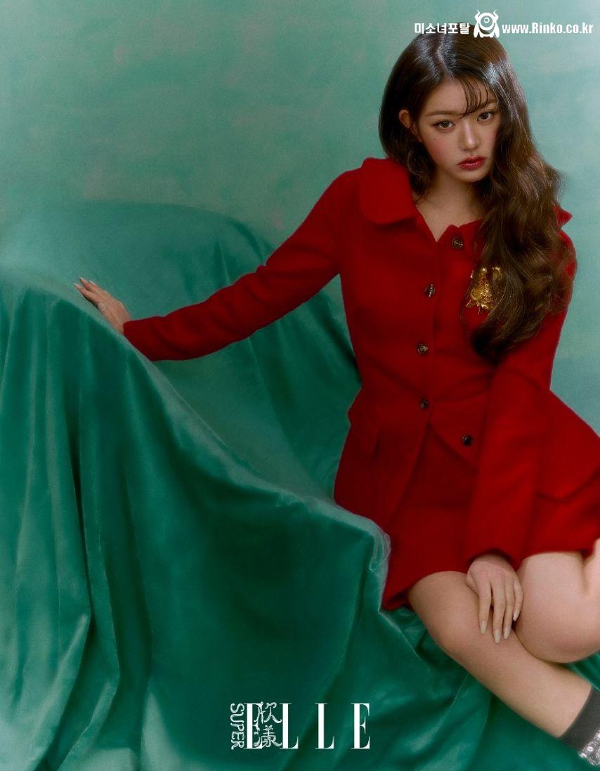 아이브 장원영 ELLE 차이나,다이슨