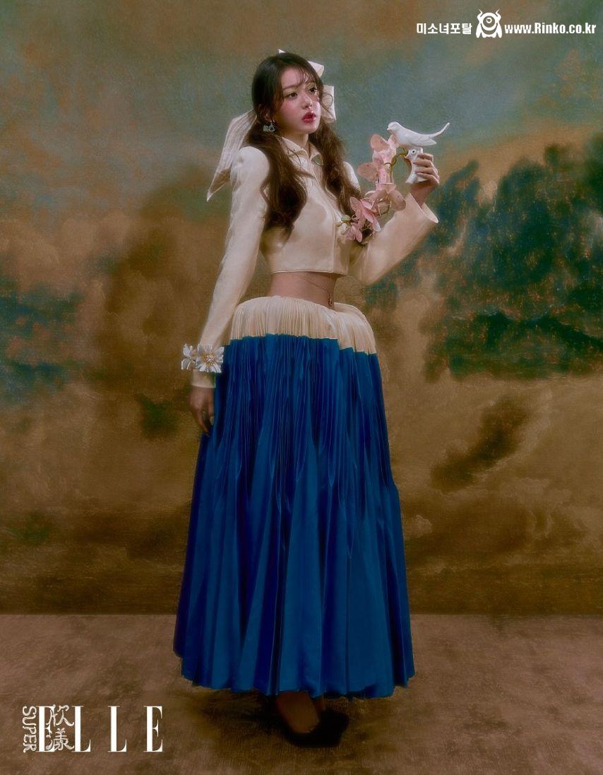 아이브 장원영 ELLE 차이나,다이슨