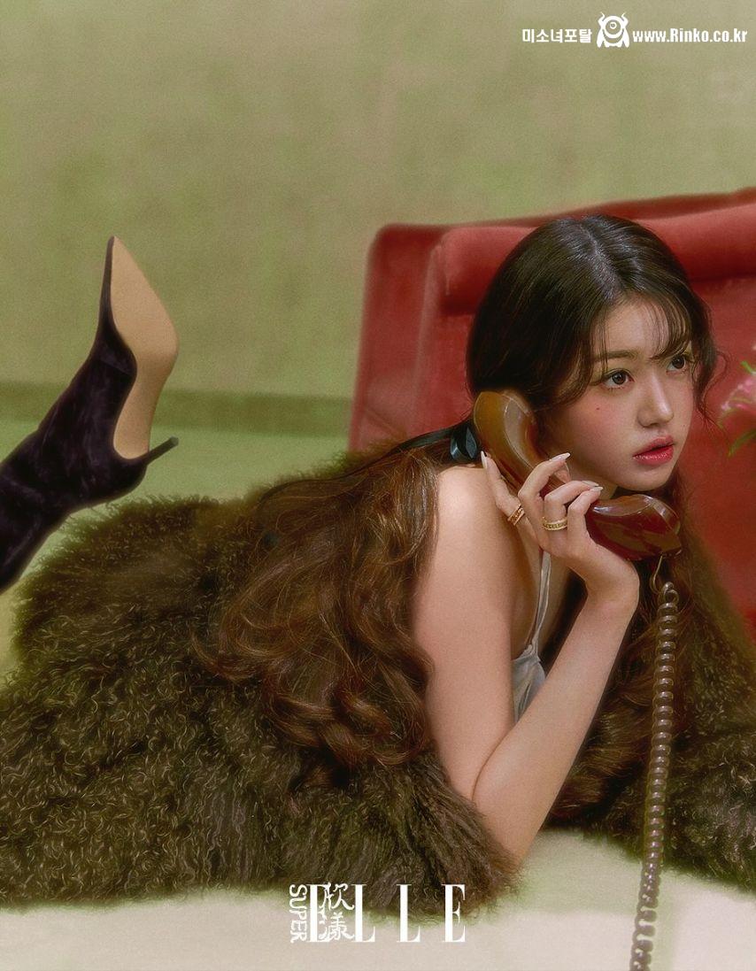 아이브 장원영 ELLE 차이나,다이슨