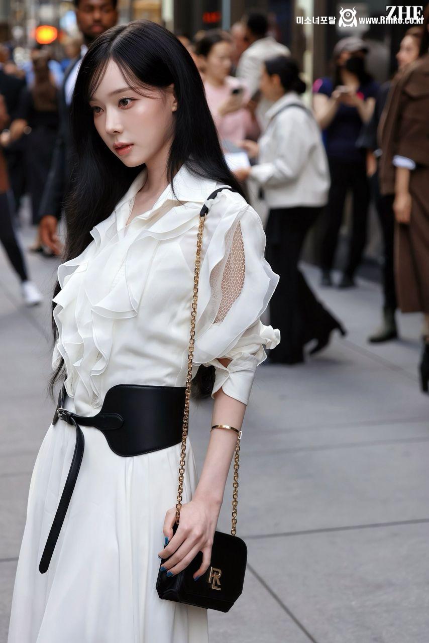 뉴욕 패션쇼에 참석한 에스파 윈터