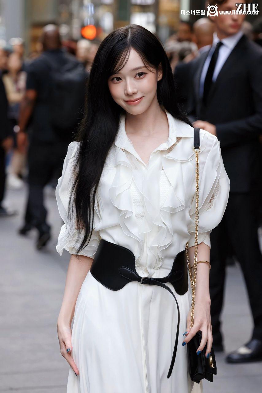 뉴욕 패션쇼에 참석한 에스파 윈터