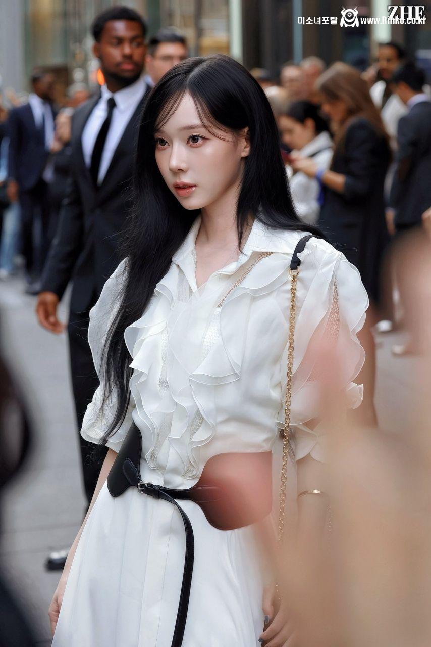 뉴욕 패션쇼에 참석한 에스파 윈터