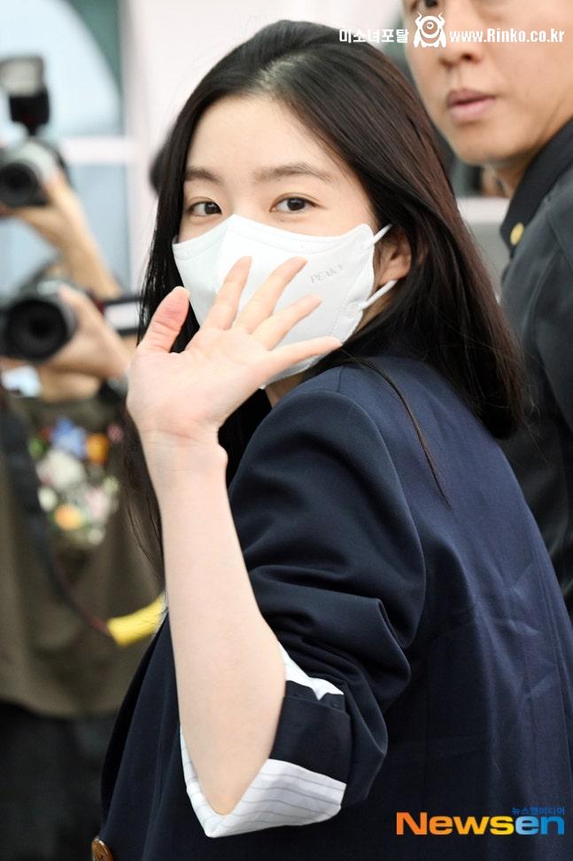 아이린 공항 출국룩