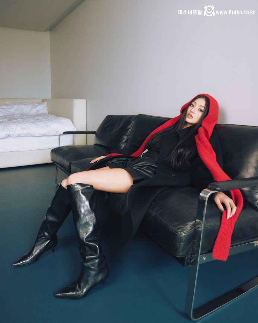 트와이스 지효 DAZED