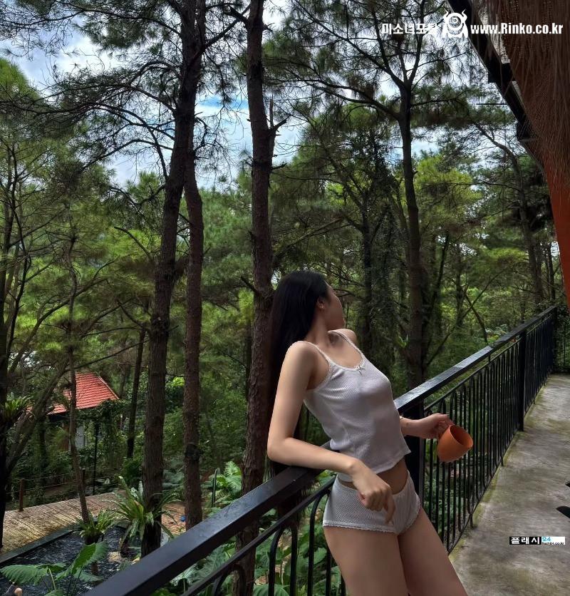 산행후 아침은 너무 행복하지