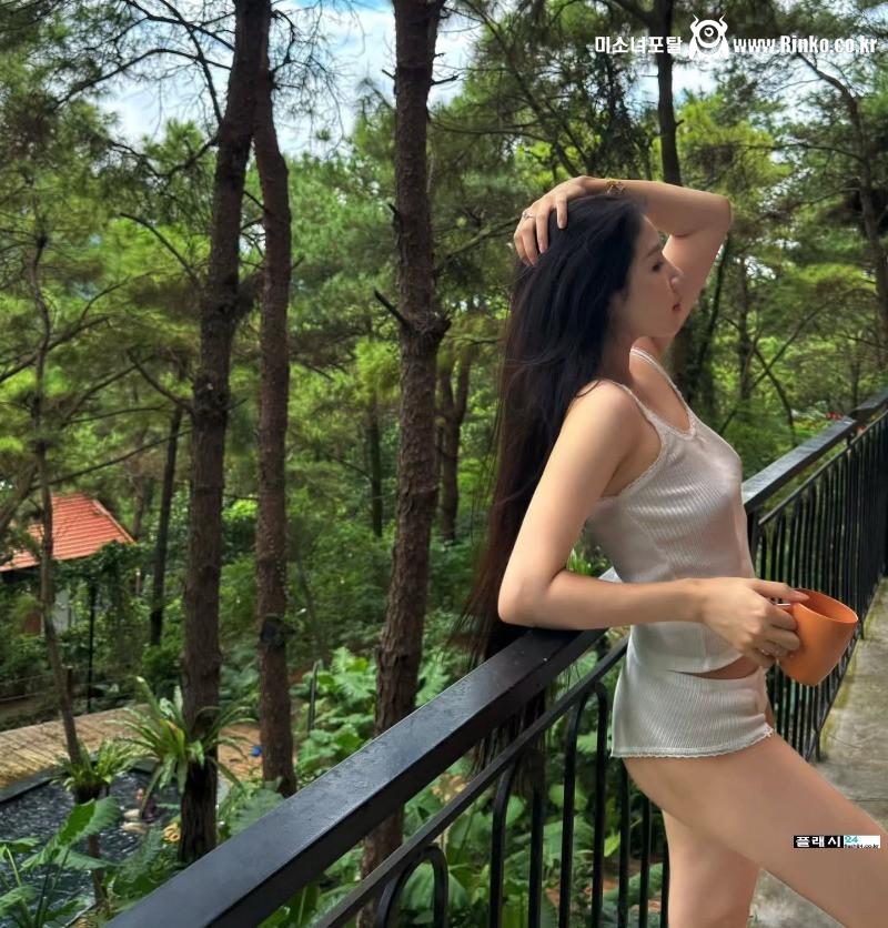 산행후 아침은 너무 행복하지