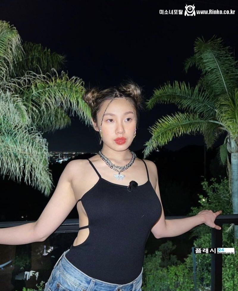 스우파 리정 이정도면 육덕 아님