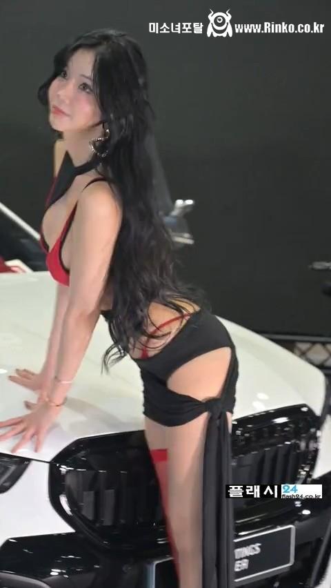 모터쇼 굉장히 자극적이라는 민한나