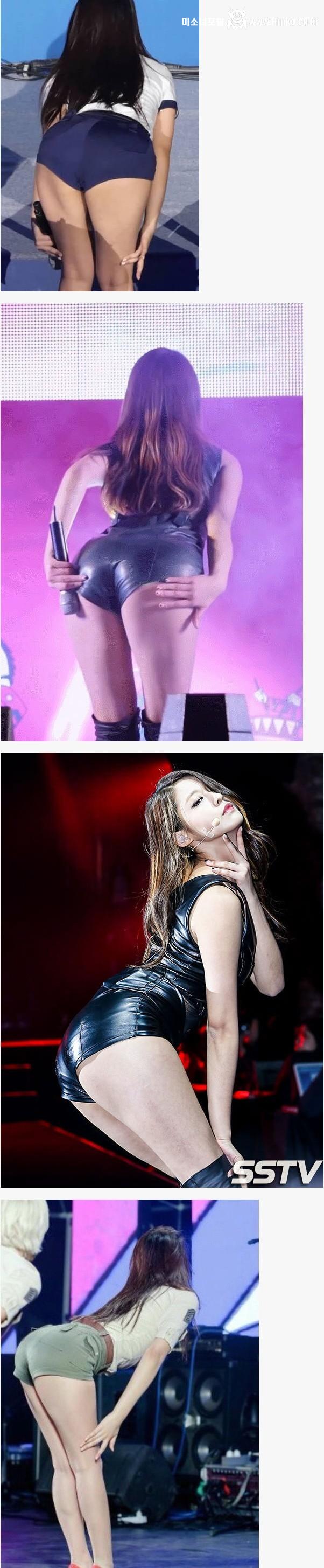 설현 엉덩이 뒷태 모음.. jpg