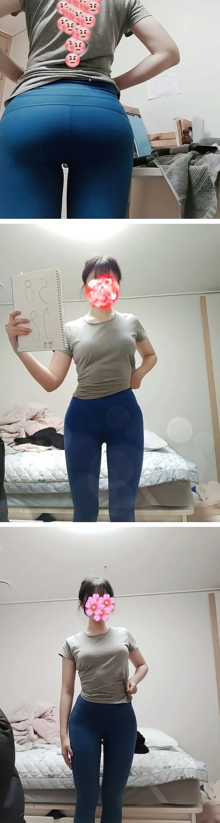 몸매가 빈약해서 고민이라는 헬갤러 인증샷