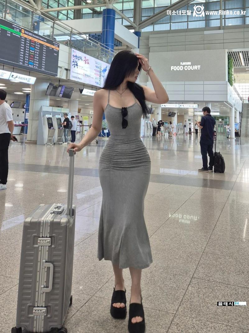 인천공항 미시룩 누나
