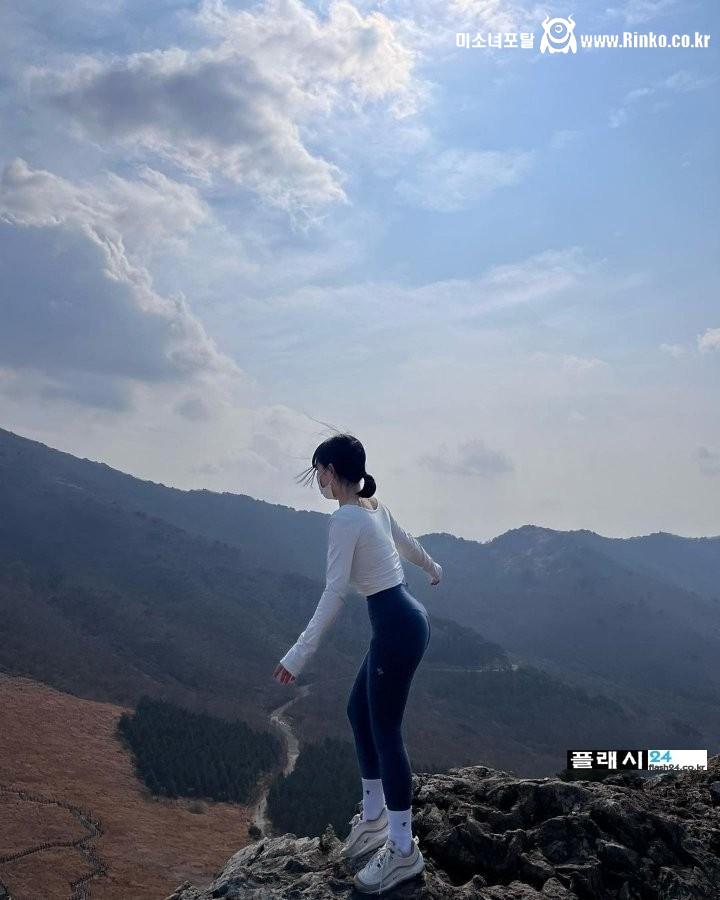 인플루언서 안아랑 등산복