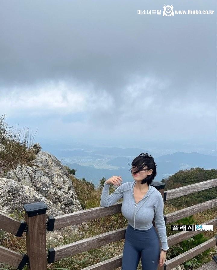 인플루언서 안아랑 등산복