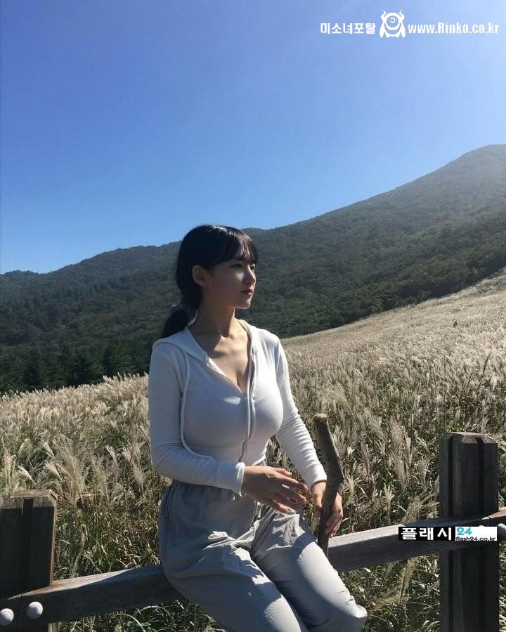 인플루언서 안아랑 등산복