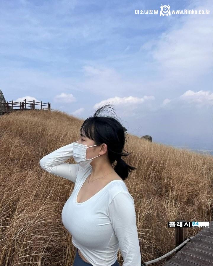 인플루언서 안아랑 등산복