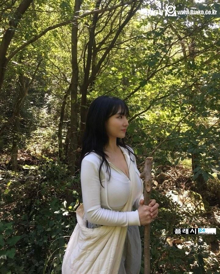 인플루언서 안아랑 등산복