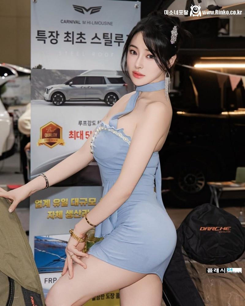 섹기 장난없는 레이싱모델 황서현