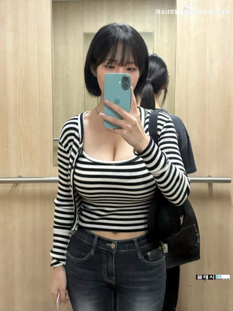 안아랑 프사 모노키니 수영복