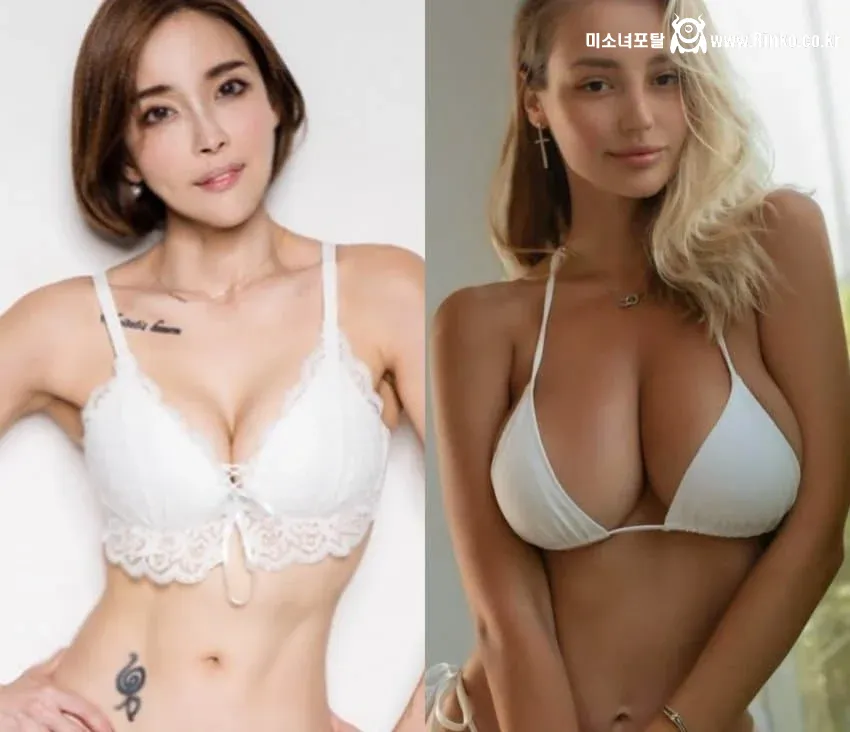 아다 필독.. 여자 가슴 진짜 & 가짜 구분하기