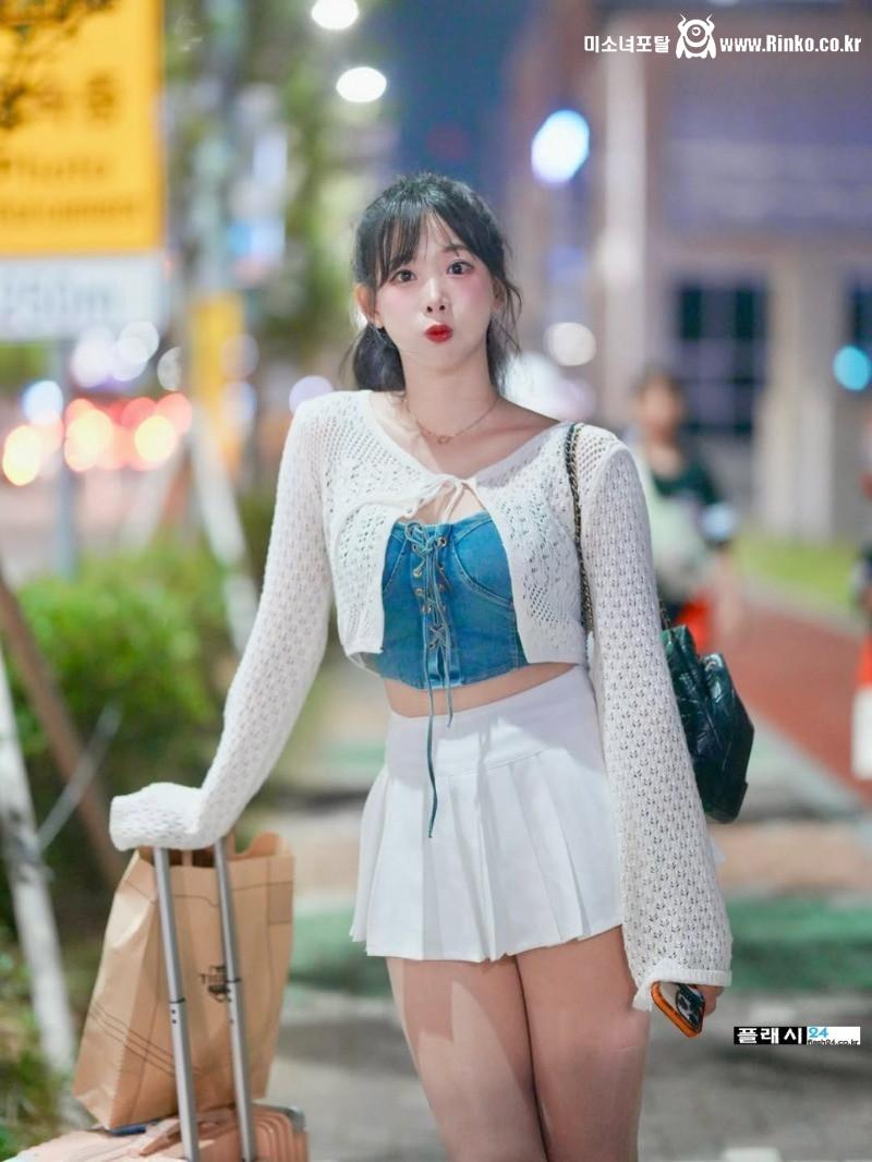 김한나 치어리더 남친 좋아할 데이트룩