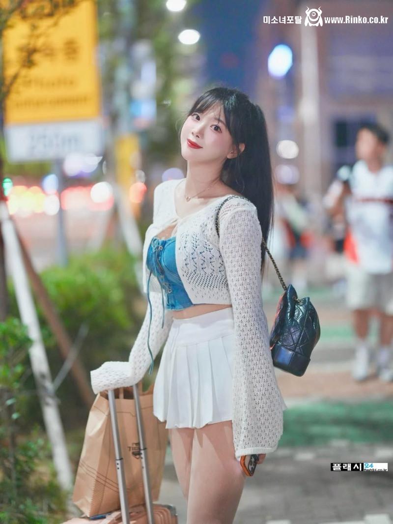 김한나 치어리더 남친 좋아할 데이트룩