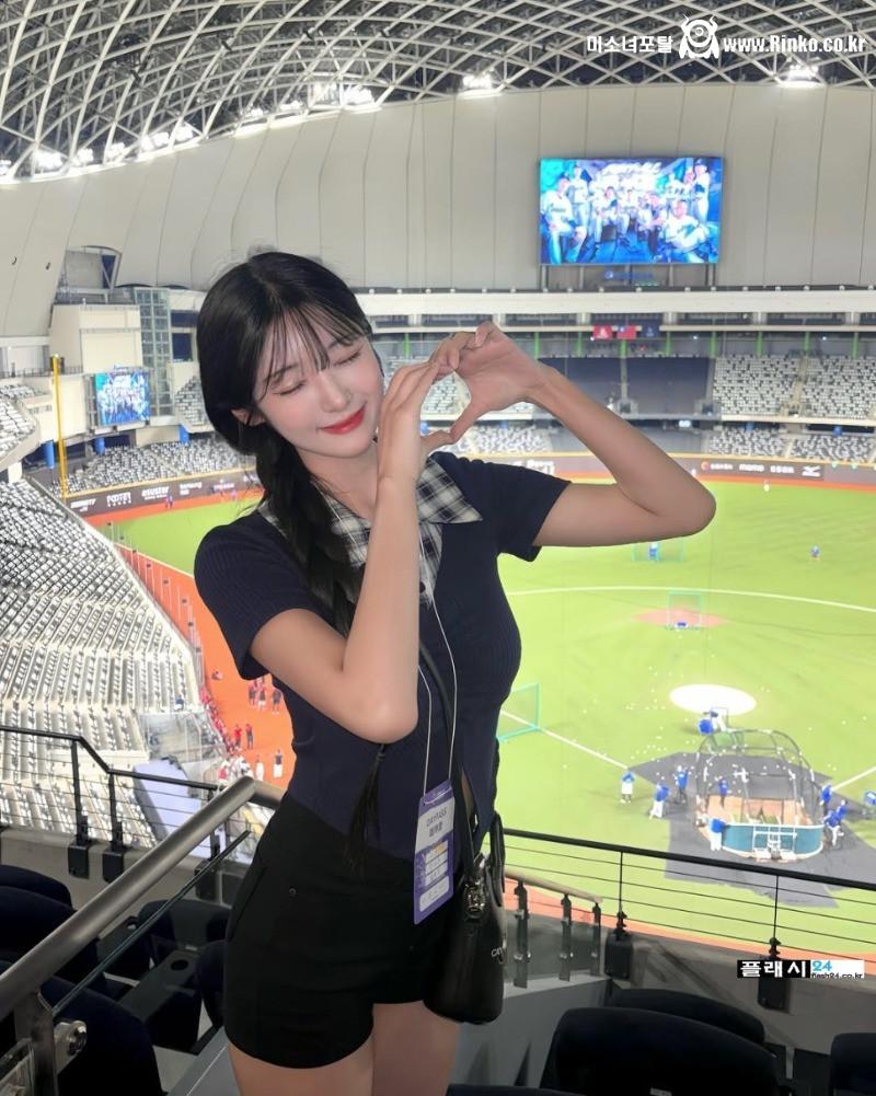 고가빈 치어리더 뭐가 이렇게 청순하냐