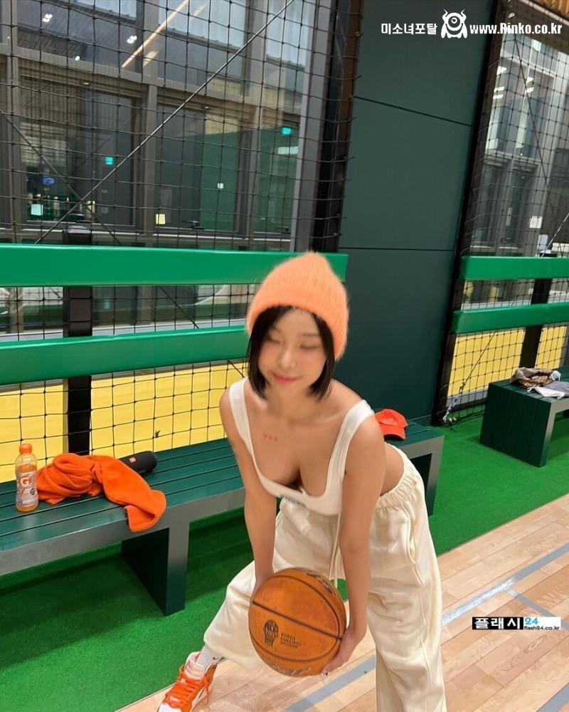 오빠 저랑 농구할래요