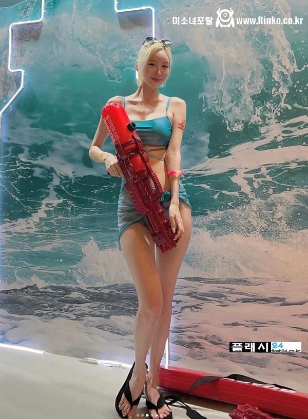 서현숙 치어리더 수영복