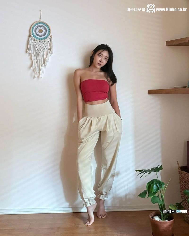 필라테스하는 로드걸 정주희