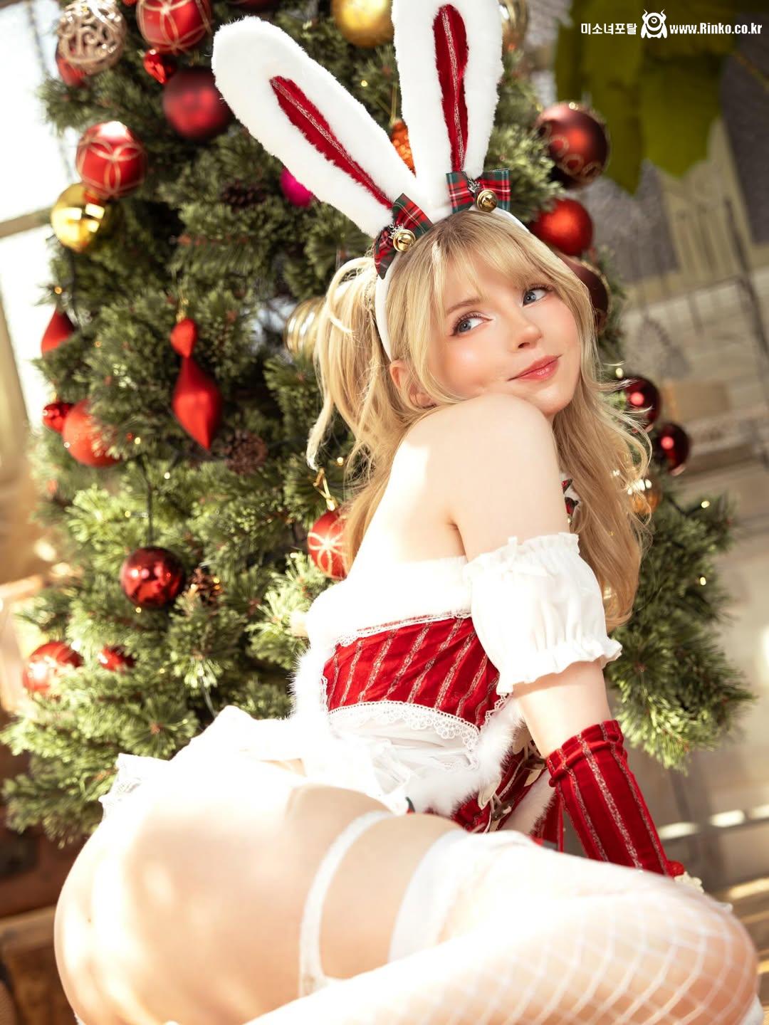 역대급 산타 바니걸녀 발견 ㄷㄷ