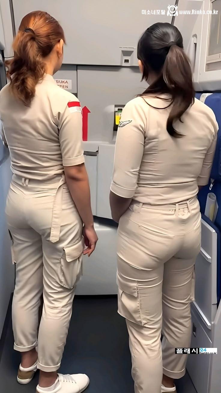 여기는 어느 항공사 스튜어디스죠