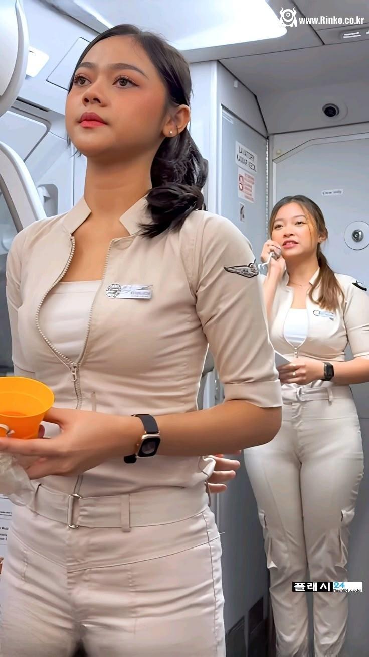 여기는 어느 항공사 스튜어디스죠