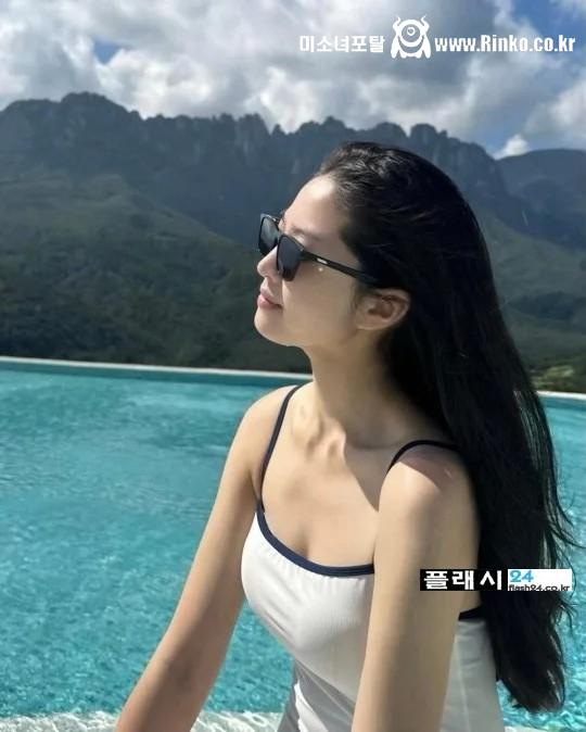 전진의 아내 류이서 수영복 몸매 공개