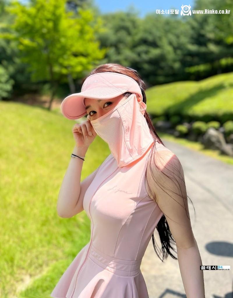 스윙에 힘이 느껴지는 인플루언서 정은현