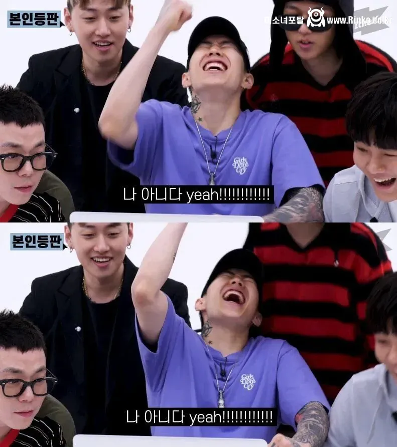 소속사 가수 쌍욕을 본 박재범 반응