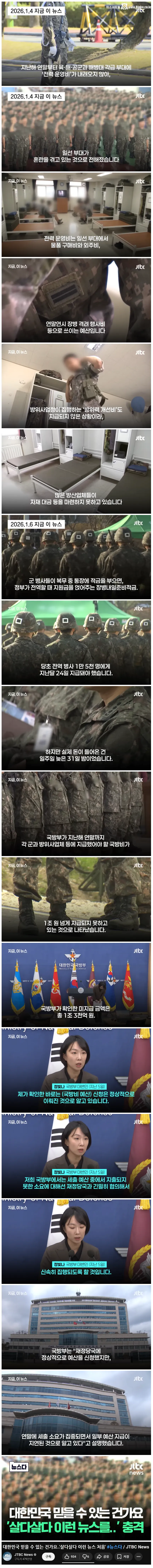 JTBC 마저 빡쳐서 강한 논조로 비판 중인 사안