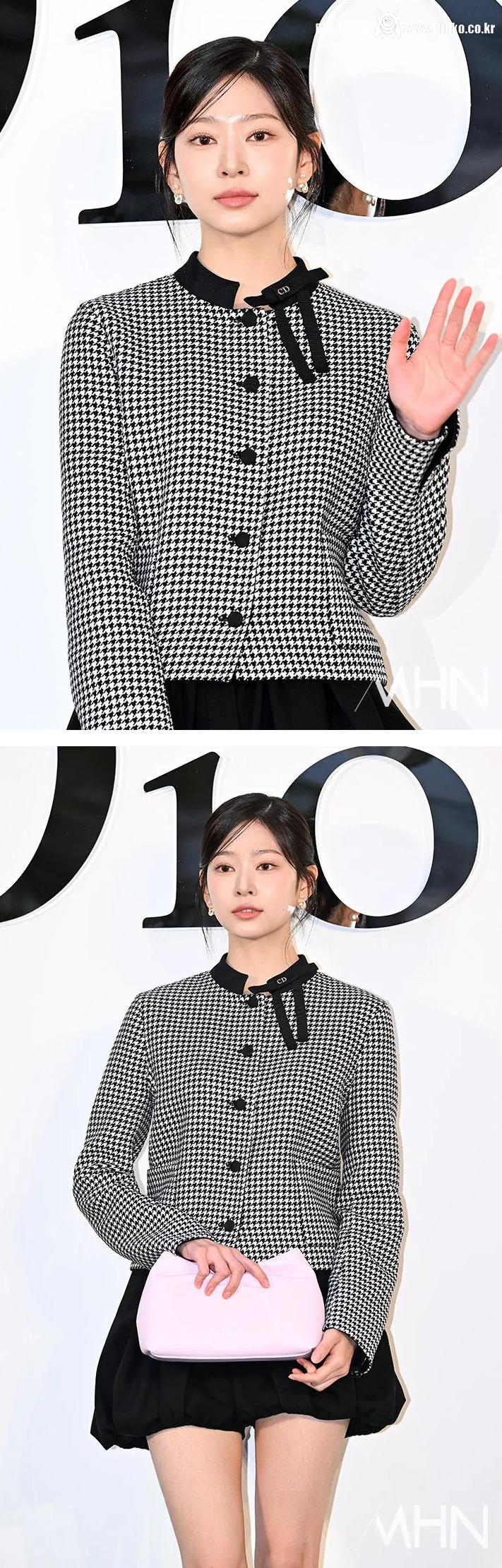 오늘자 감탄나오는 김민주 실물느낌 사진