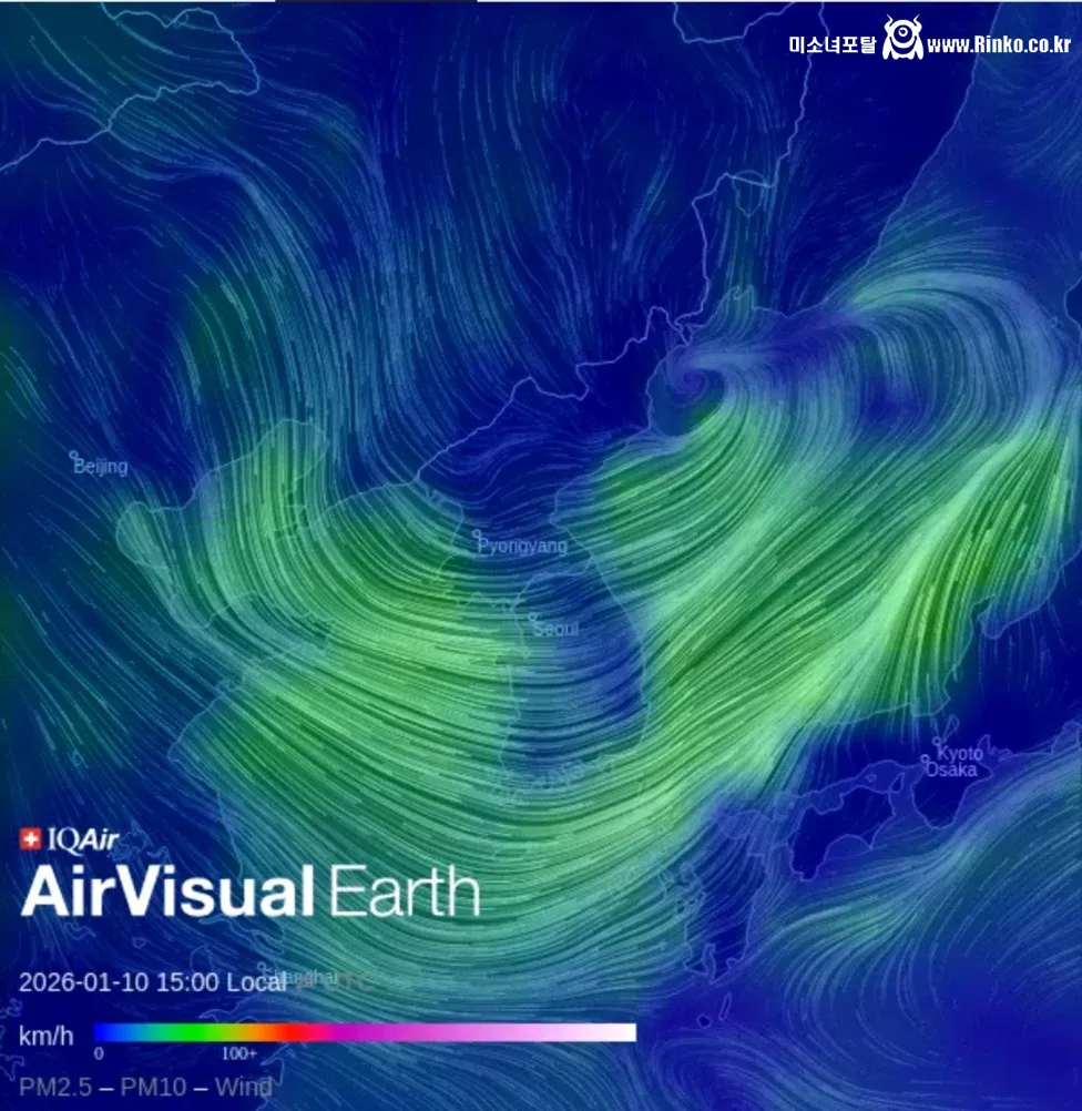 오늘 우리나라에 강풍이 몰아닥친 이유