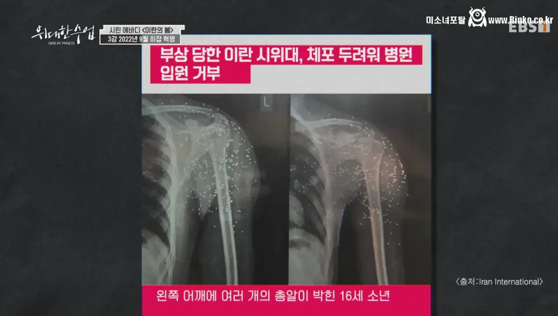 이란 반정부 시위의 도화선이 된 사건