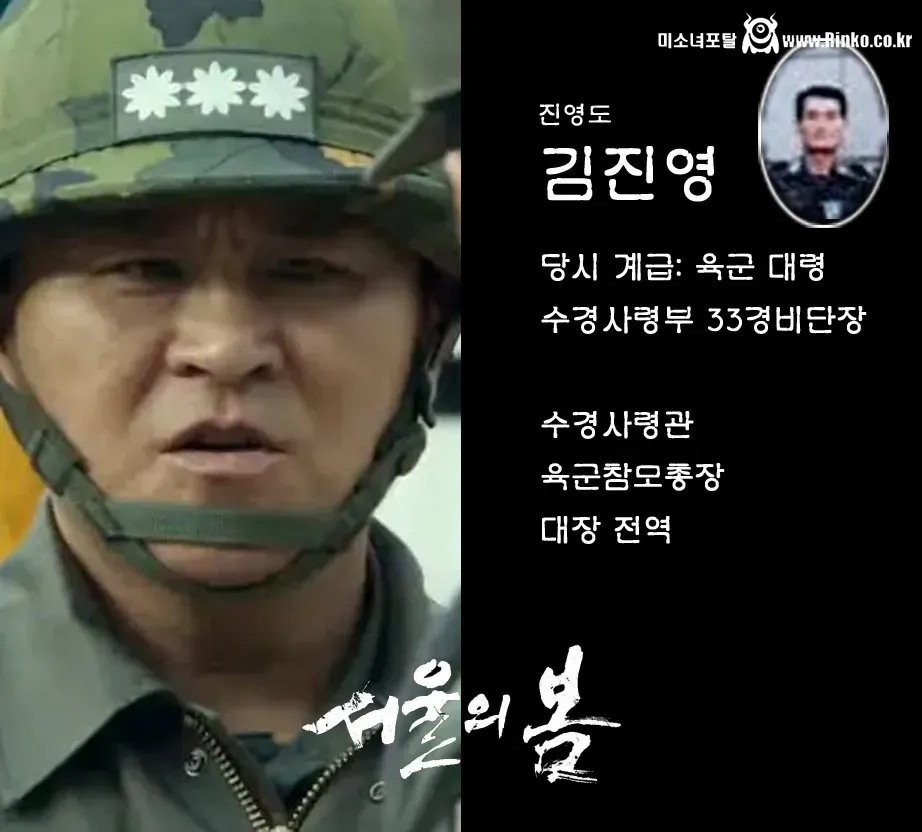 서울의 봄 하나회 측 실제 인물과 약력