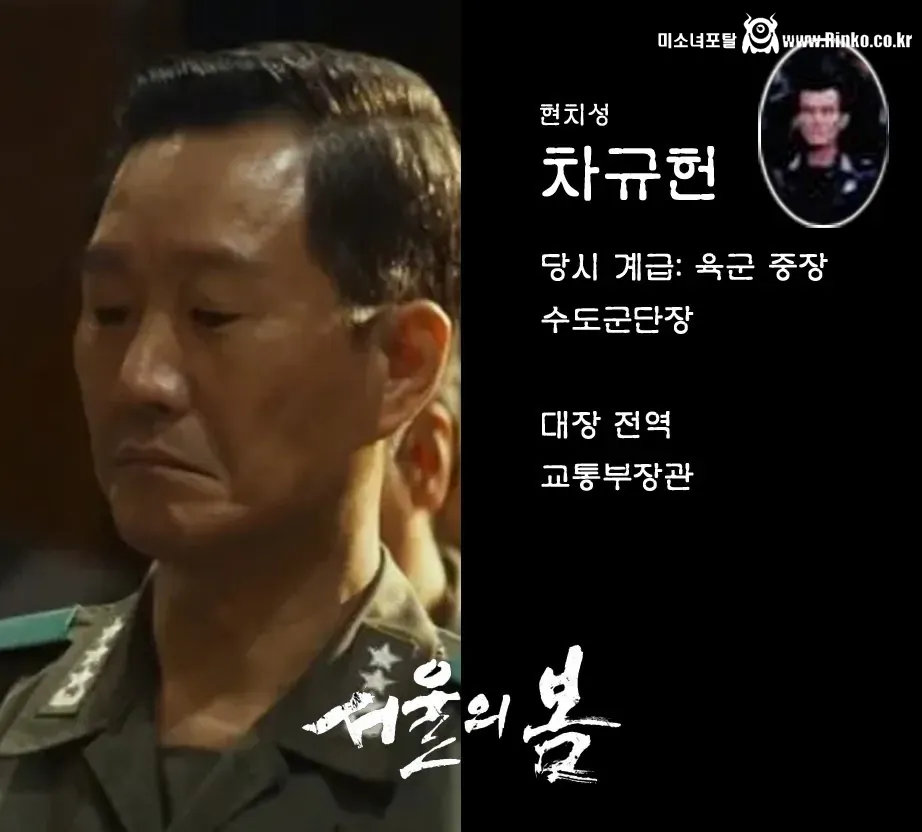 서울의 봄 하나회 측 실제 인물과 약력